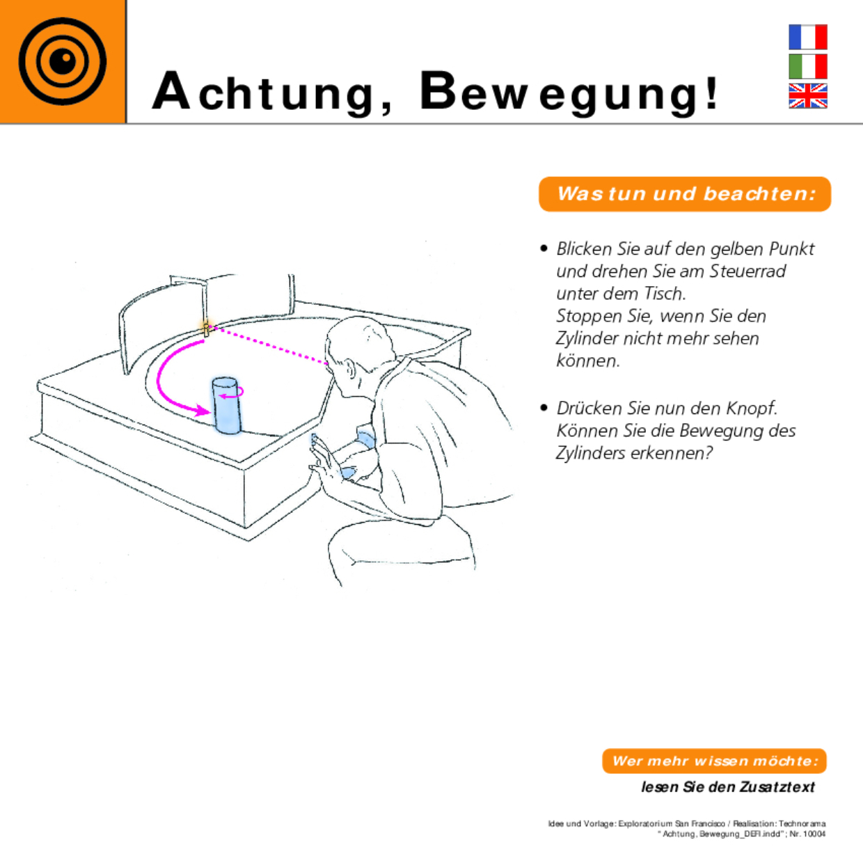 10004 Achtung Bewegung DEFI