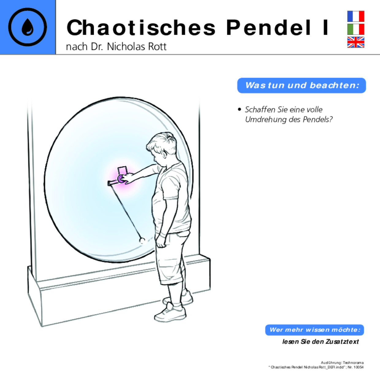 10054 Chaotisches Pendel by Nicholas Rott DEFI