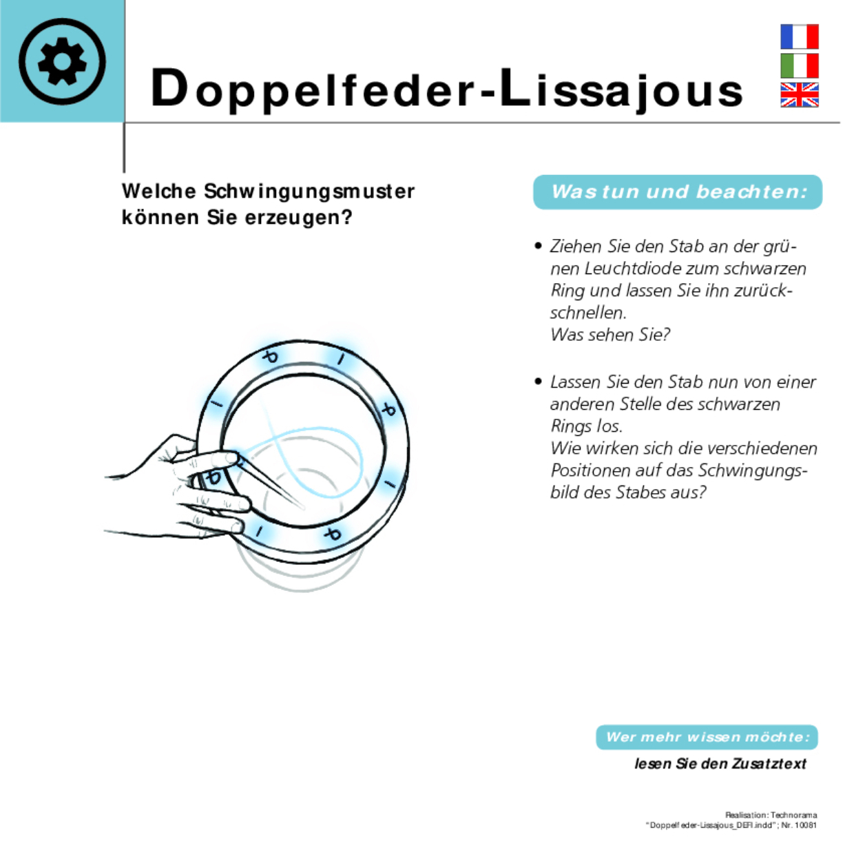10081 Doppelfeder Lissajous DEFI
