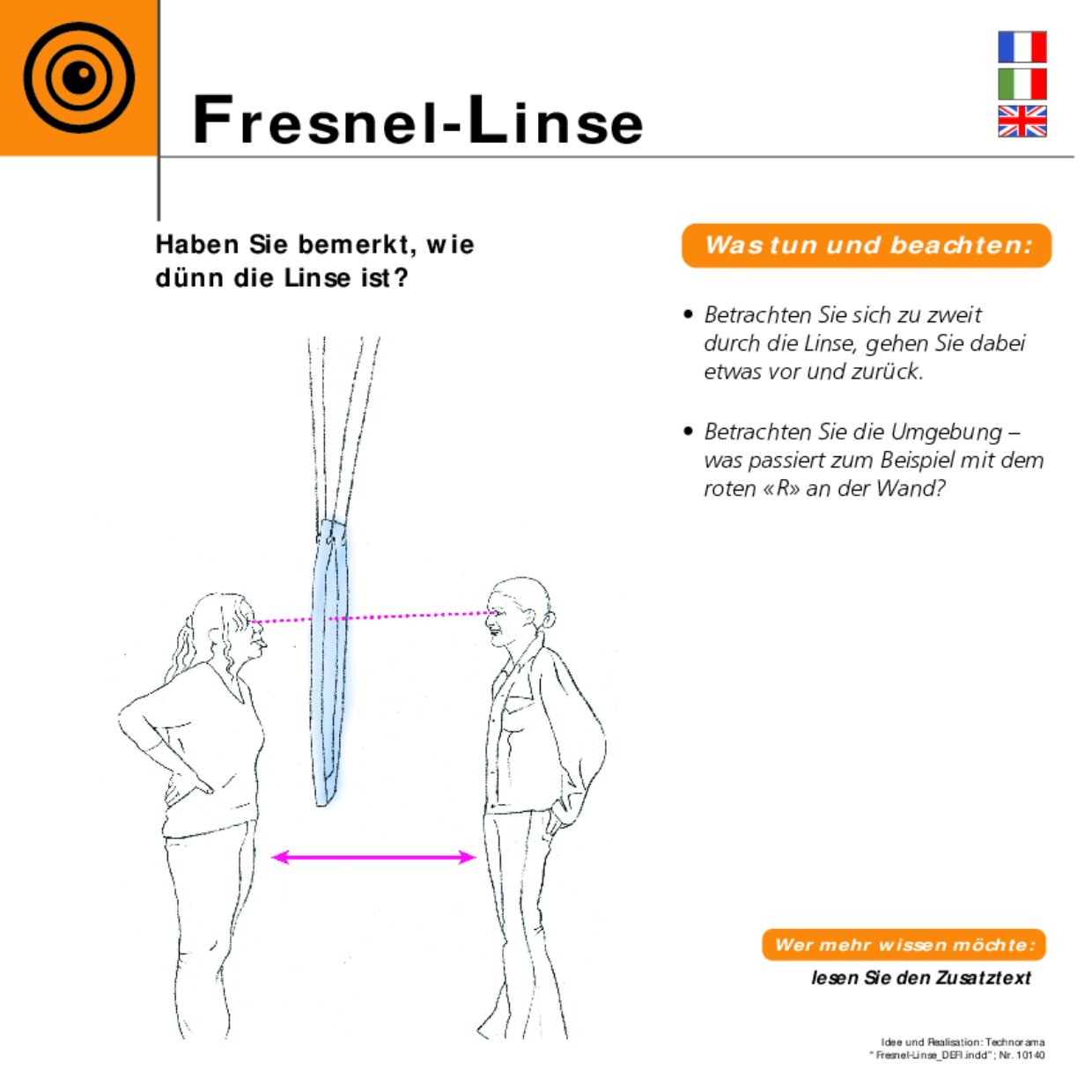 10140 Fresnel Linse DEFI