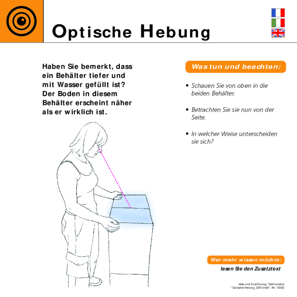 10303 Optische Hebung DEFI