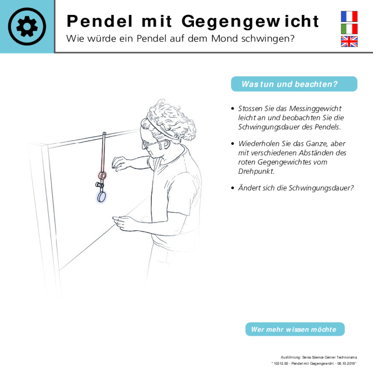10312 Pendel mit Gegengewicht DEFI 10312 Pendel mit Gegengewicht DEFI