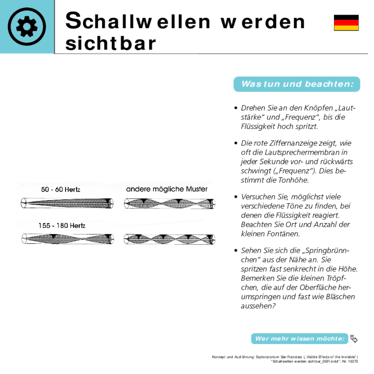 10370 Schallwellen werden sichtbar DEFI