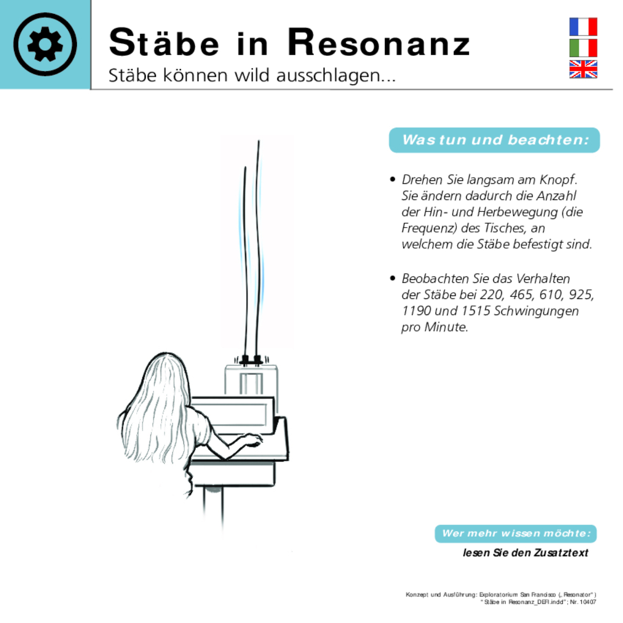 10407 Stäbe in Resonanz DEFI 10407 Stäbe in Resonanz DEFI