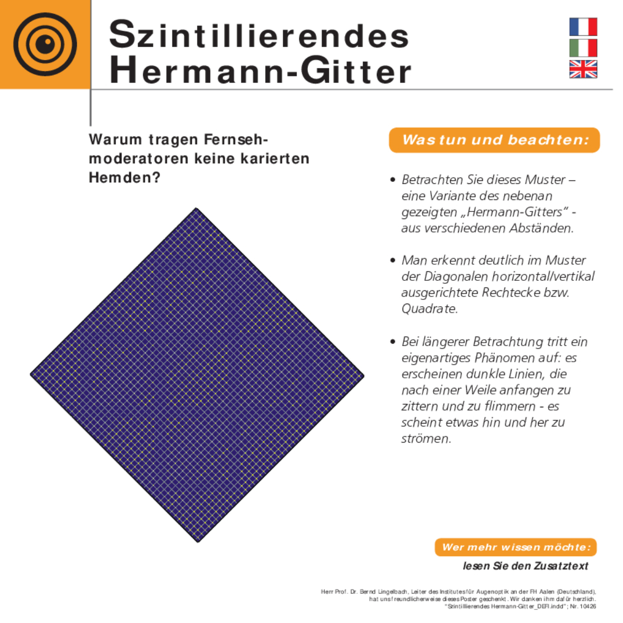 10426 Szintillierendes Hermann Gitter DEFI