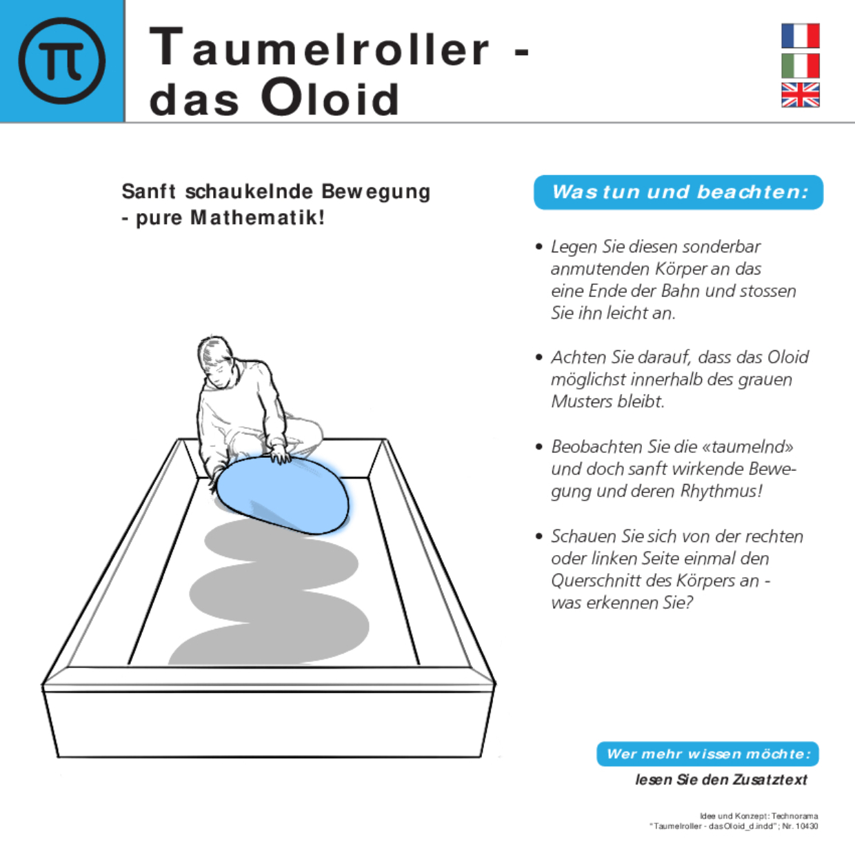 10430 Taumelroller das Oloid DEFI