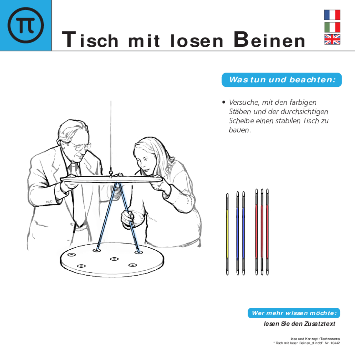 10442 Tisch mit losen Beinen DEFI 10442 Tisch mit losen Beinen DEFI