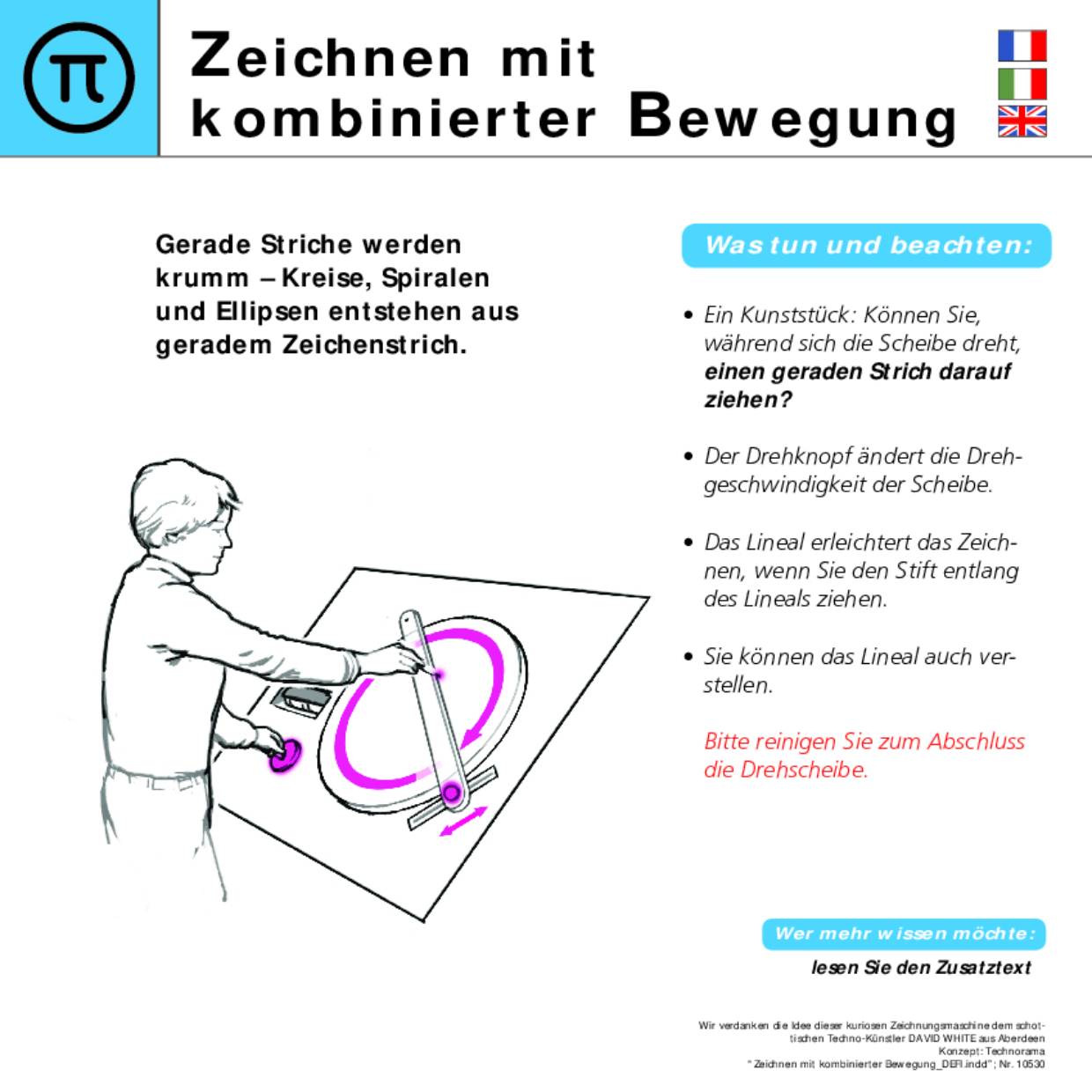 10530 Zeichnen mit kombinierter Bewegung DEFI 10530 Zeichnen mit kombinierter Bewegung DEFI