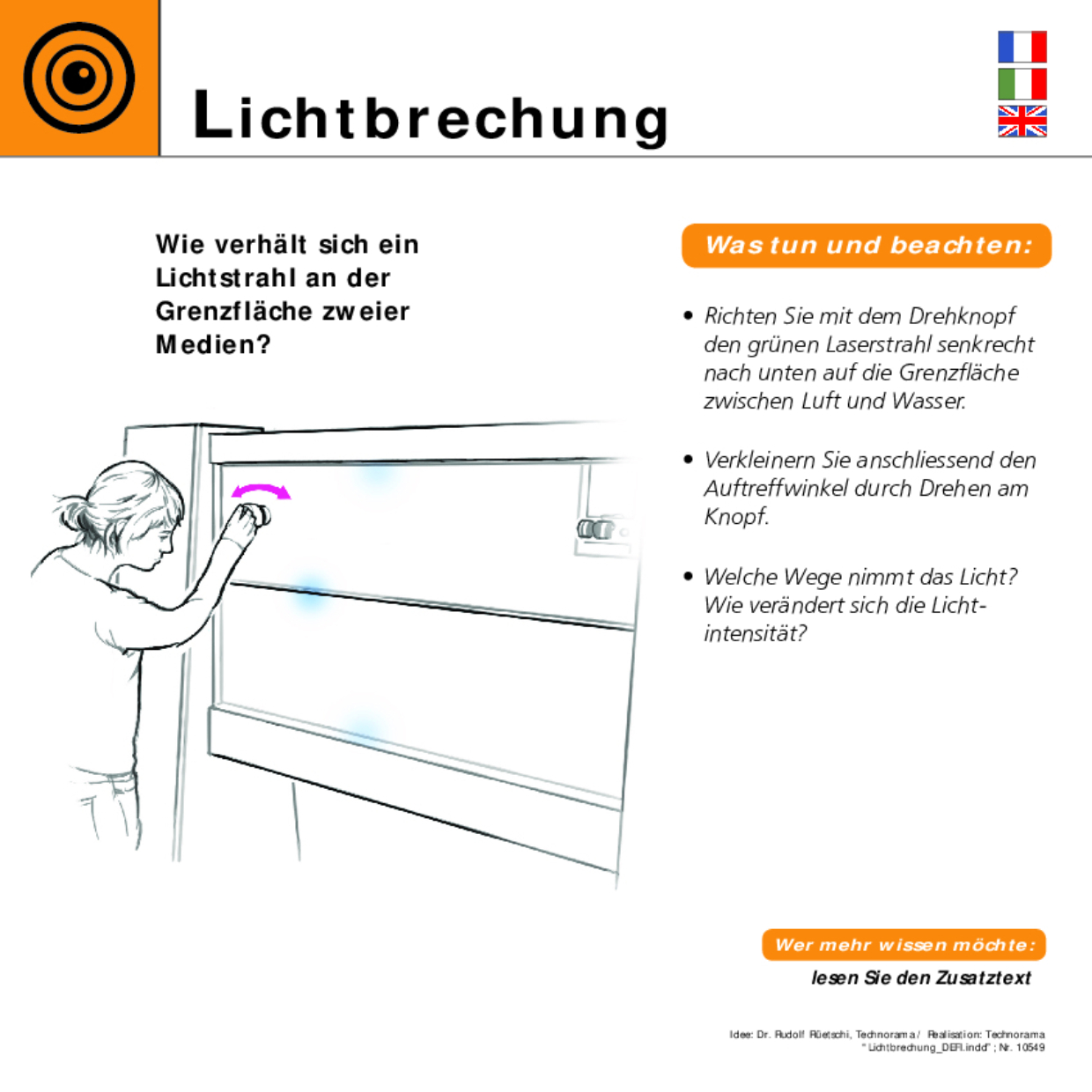 10549 Lichtbrechung DEFI