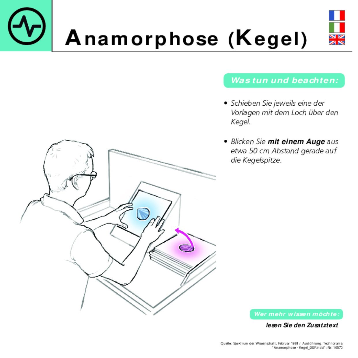 10570 Anamorphose Kegel DEFI
