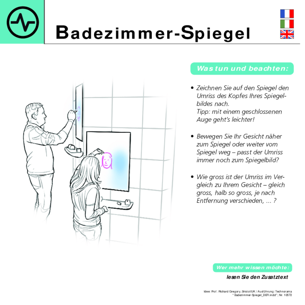 10572 Badezimmerspiegel DEFI