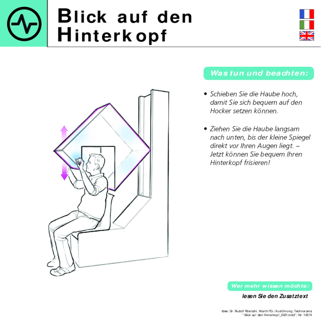 10574 Blick auf den Hinterkopf DEFI