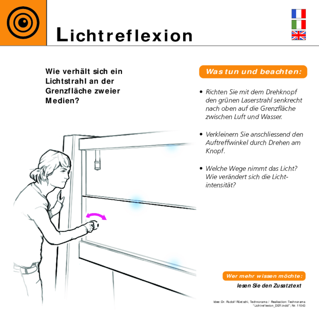 11043 Lichtreflexion DEFI