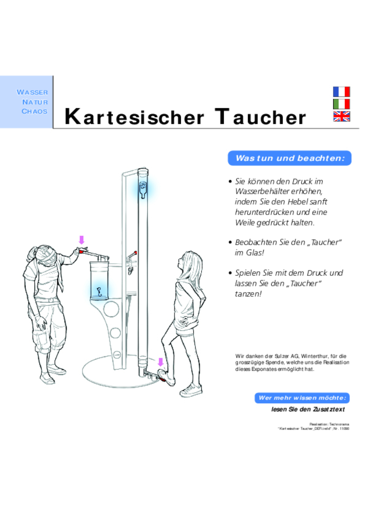 11090 Kartesischer Taucher DEFI