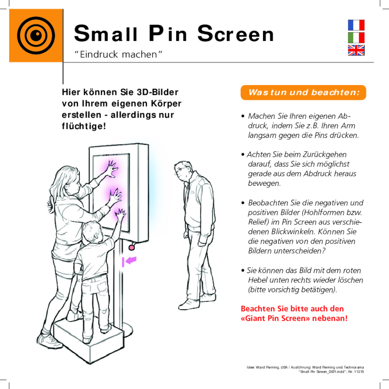11315 Small Pin Screen DEFI