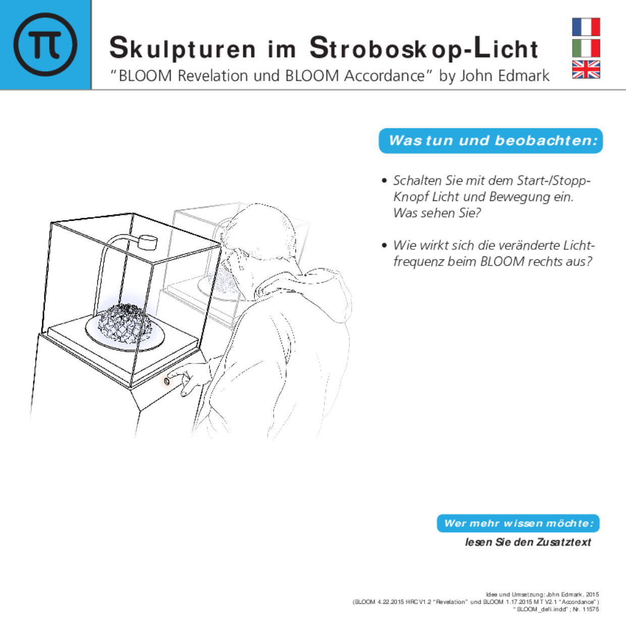 11575 Skulpturen im Stroboskoplicht by John Edmark DEFI