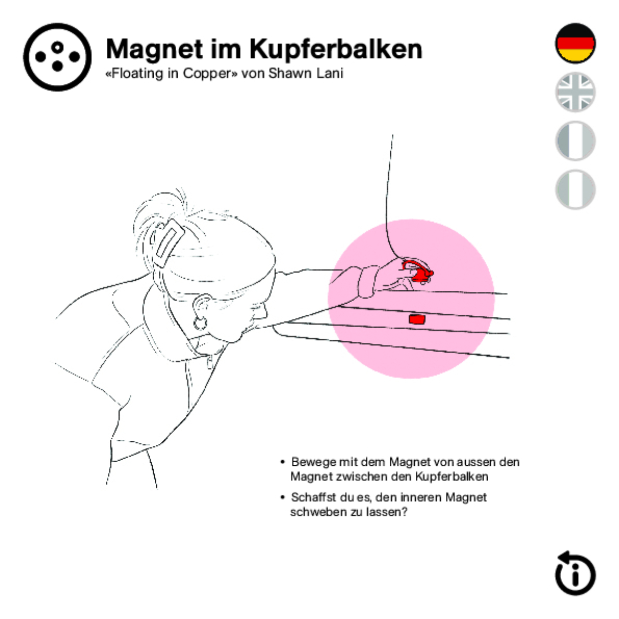 11991 Magnet im Kupferbalken DEFI