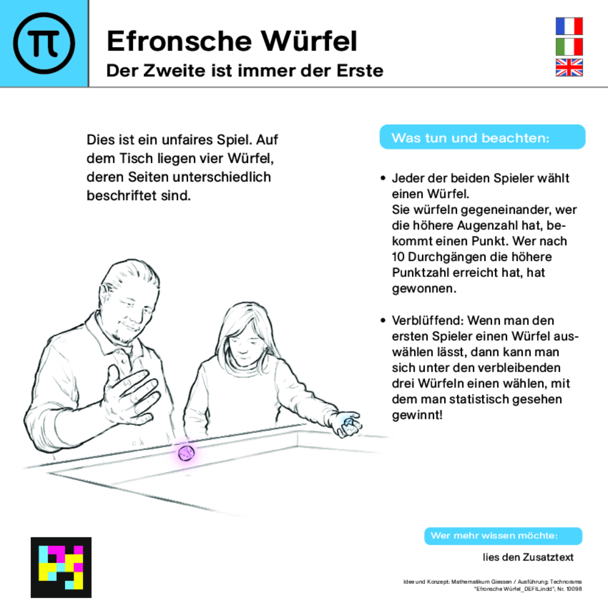 Efronsche Würfel DEFIL
