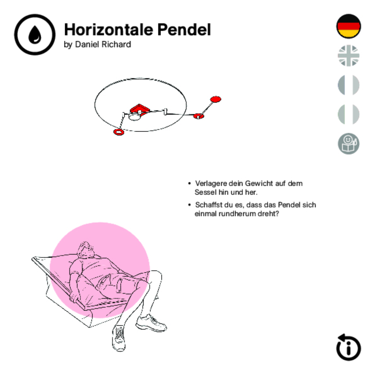 Horizontale Pendel DE