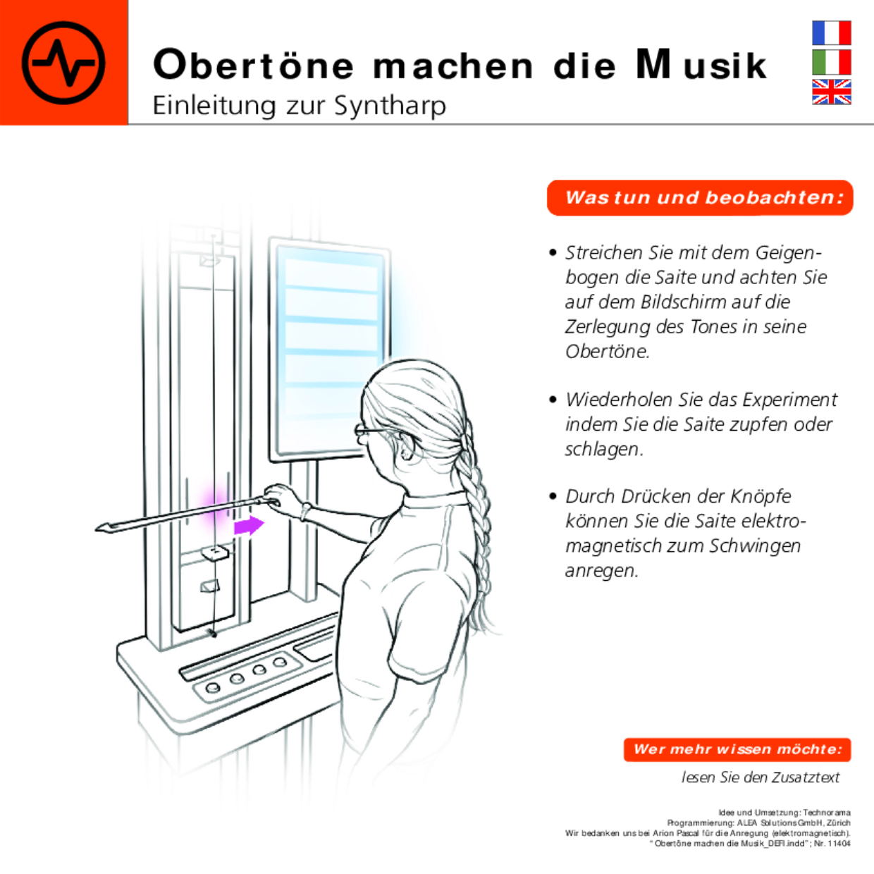 Obertöne machen die Musik DEFI