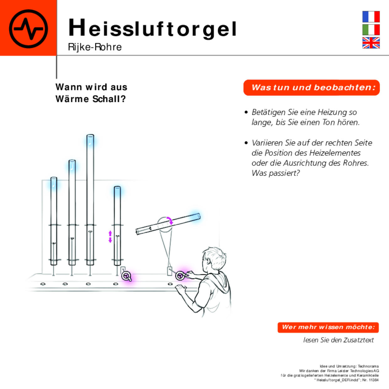 Heissluftorgel DEFI