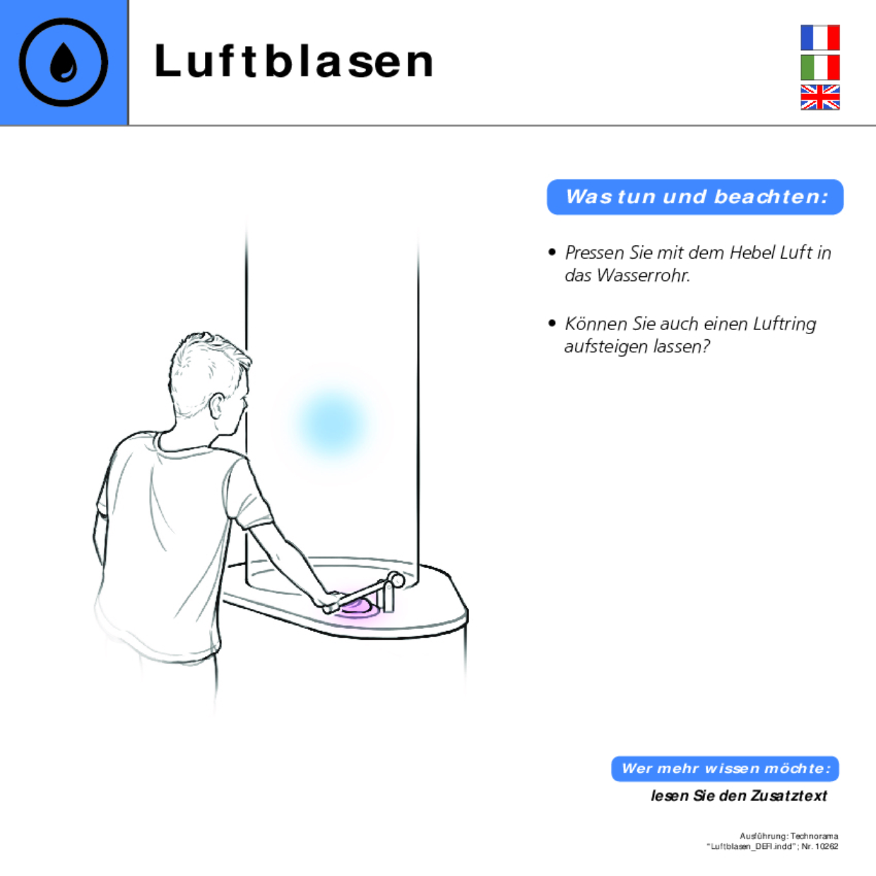 Luftblasen DEFI