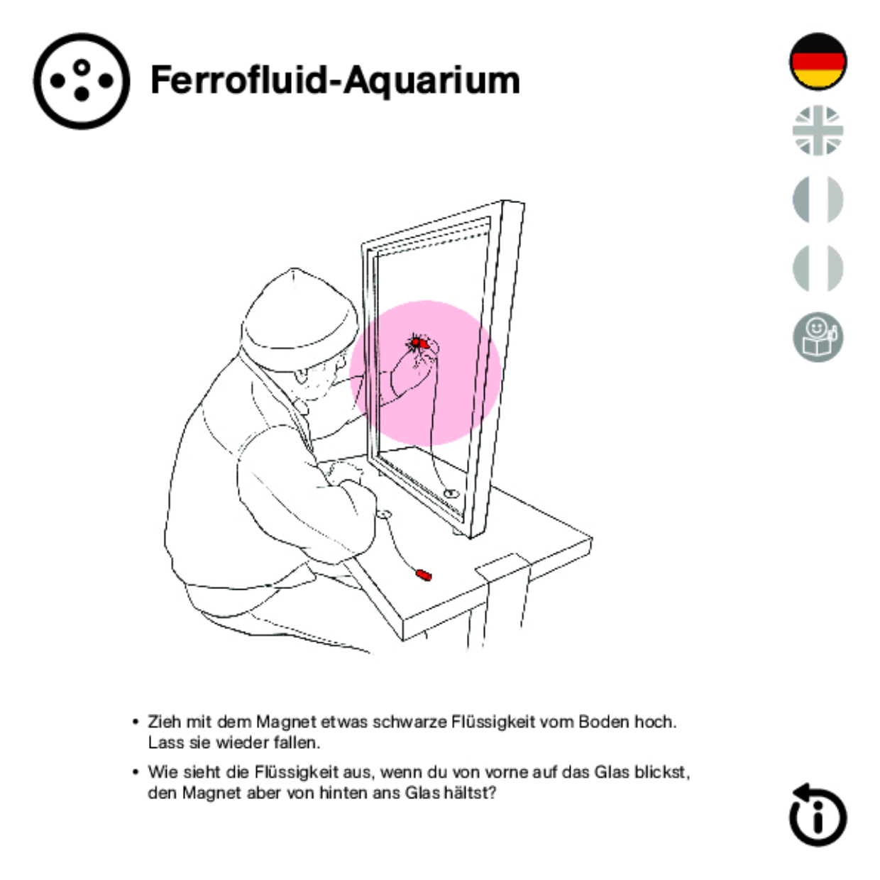 Ferrofluid Aquarium DEFIL