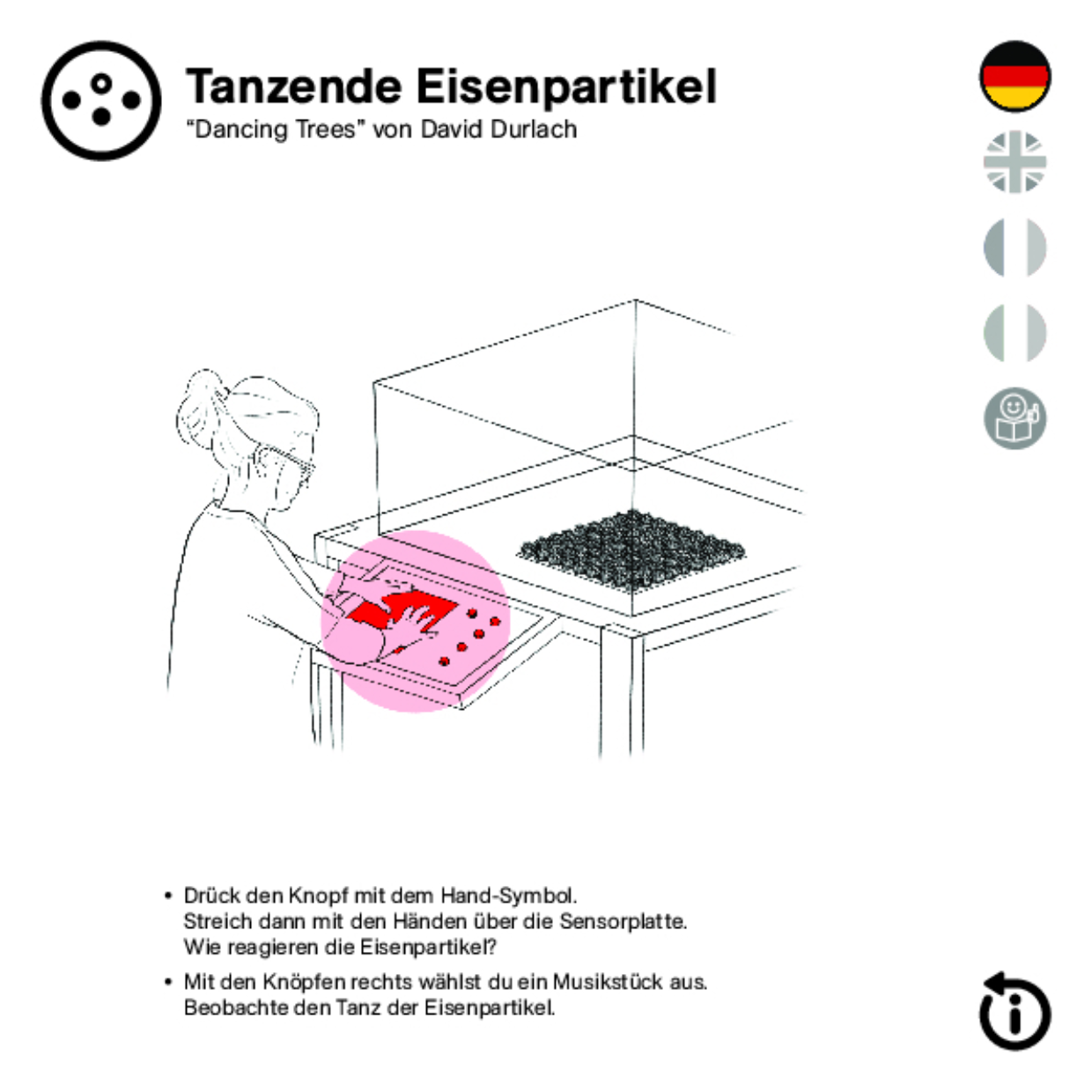 Tanzende Eisenpartikel DEFIL