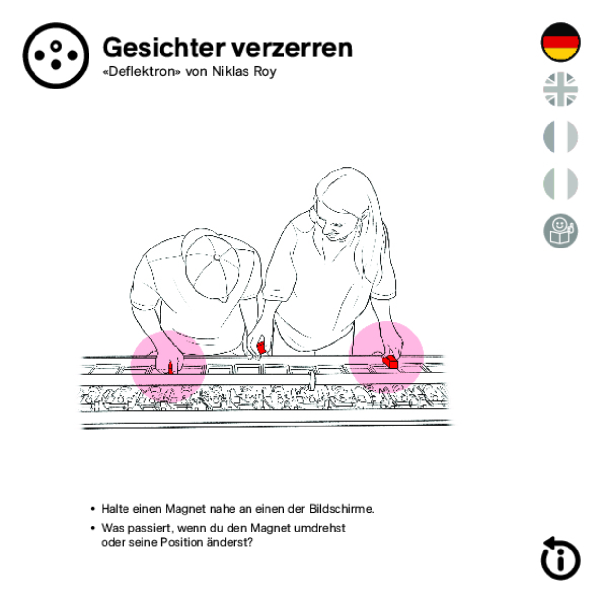 Gesichter verzerren DEFIL